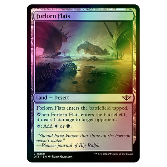 Magic The Gathering - Outlaws of Thunder Junction - Forlorn Flats - 0258 (Foil)