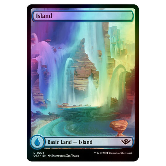 Magic The Gathering - Outlaws of Thunder Junction - Island - 0273 (Foil)