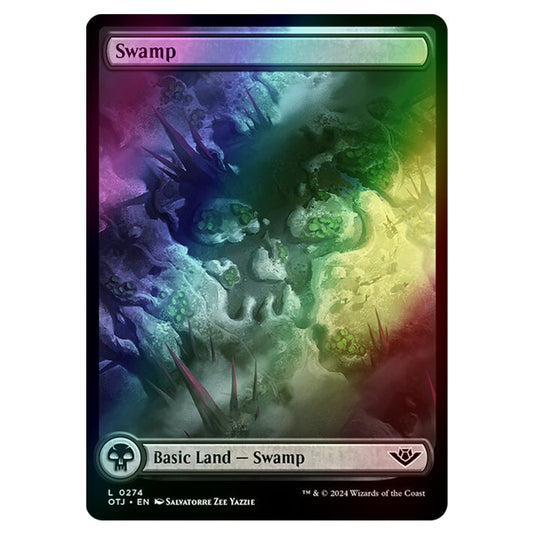 Magic The Gathering - Outlaws of Thunder Junction - Swamp - 0274 (Foil)