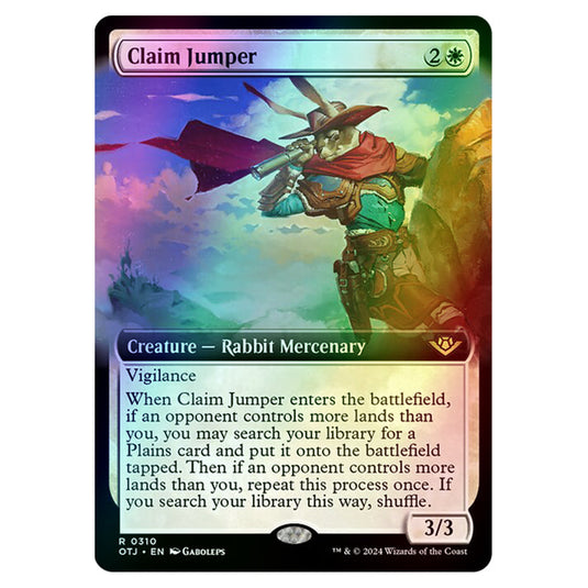 Magic The Gathering - Outlaws of Thunder Junction - Claim Jumper - 0310 (Foil)