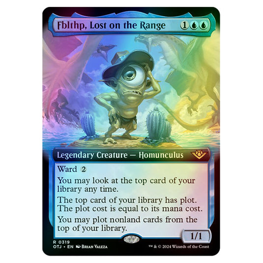 Magic The Gathering - Outlaws of Thunder Junction - Fblthp, Lost on the Range - 0319 (Foil)