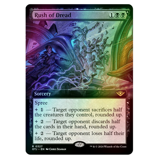 Magic The Gathering - Outlaws of Thunder Junction - Rush of Dread - 0327 (Foil)