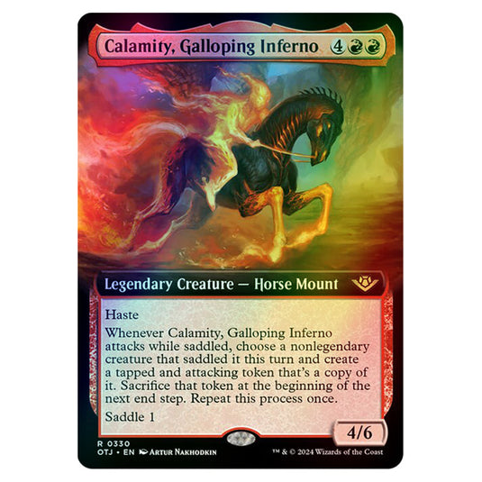 Magic The Gathering - Outlaws of Thunder Junction - Calamity, Galloping Inferno - 0330 (Foil)