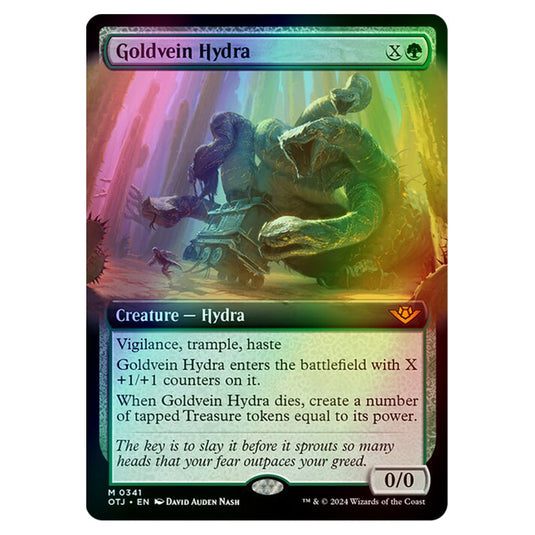 Magic The Gathering - Outlaws of Thunder Junction - Goldvein Hydra (Extended Art) - 0341 (Foil)