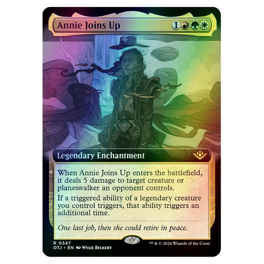 Magic The Gathering - Outlaws of Thunder Junction - Annie Joins Up (Extended Art) - 0347 (Foil)