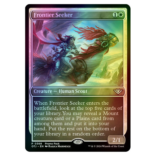 Magic The Gathering - Outlaws of Thunder Junction - Frontier Seeker (Promo) - 0368 (Foil)