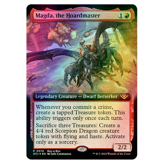 Magic The Gathering - Outlaws of Thunder Junction - Magda, the Hoardmaster (Promo) - 0374 (Foil)