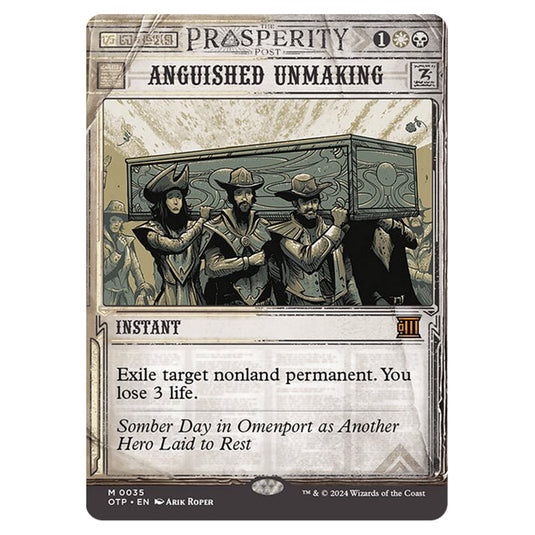 Magic The Gathering - Outlaws of Thunder Junction - Breaking News - Anguished Unmaking (Prosperity Showcase) - 0035