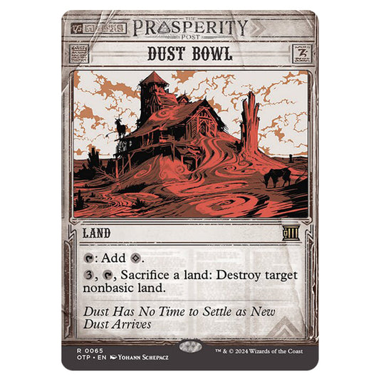 Magic The Gathering - Outlaws of Thunder Junction - Breaking News - Dust Bowl (Prosperity Showcase) - 0065