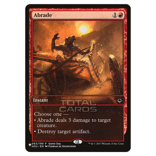 Magic The Gathering - The List - Abrade - 122/348