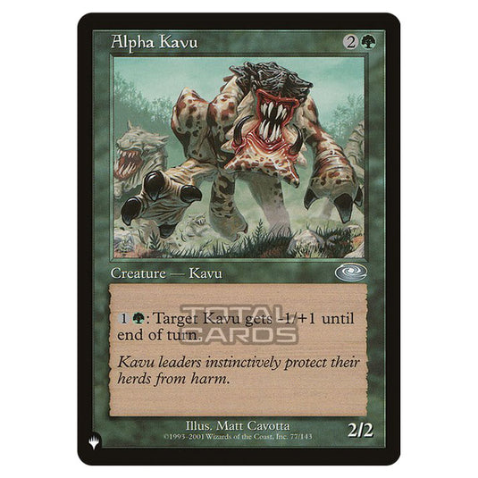 Magic The Gathering - The List - Alpha Kavu - 161/348