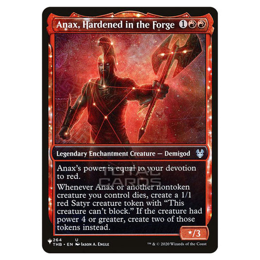 Magic The Gathering - The List - Anax, Hardened in the Forge - 123/348