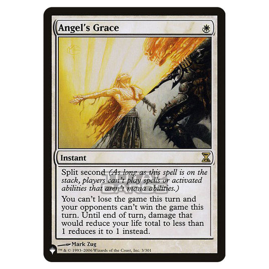 Magic The Gathering - The List - Angel's Grace - 6/348