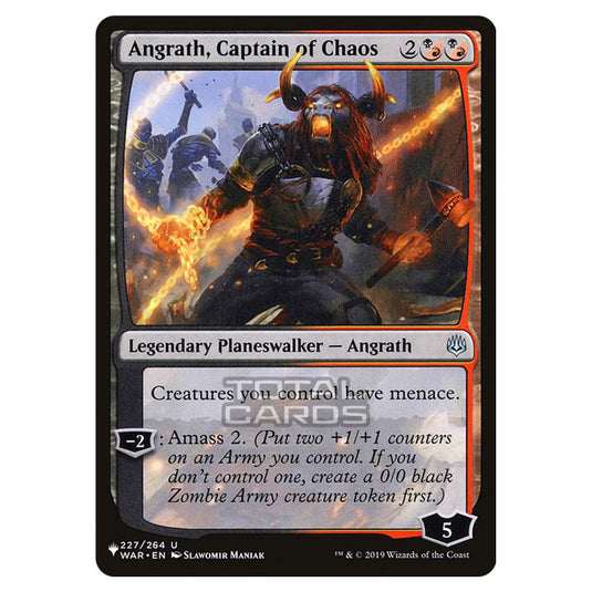 Magic The Gathering - The List - Angrath, Captain of Chaos - 234/348