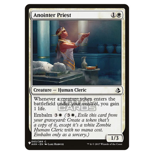 Magic The Gathering - The List - Anointer Priest - 7/348