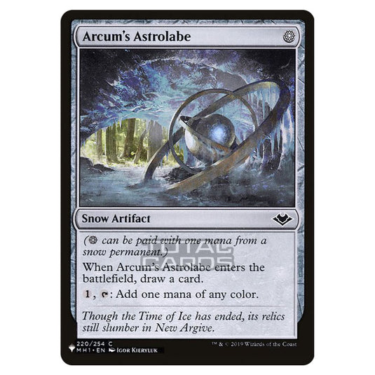 Magic The Gathering - The List - Arcum's Astrolabe - 244/348