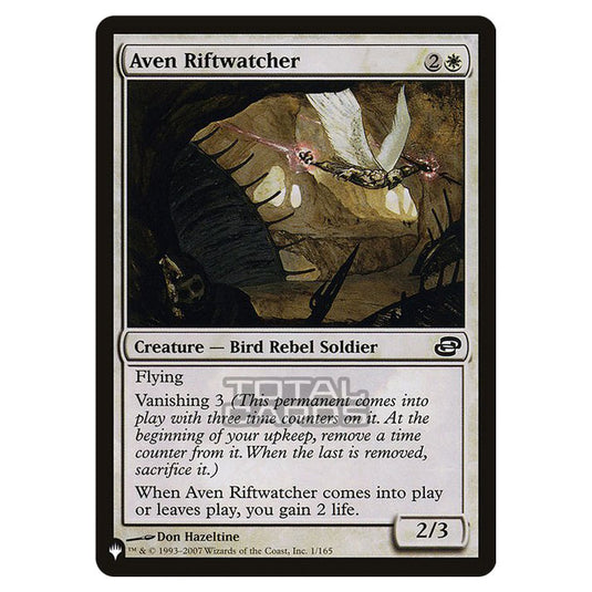 Magic The Gathering - The List - Aven Riftwatcher - 8/348