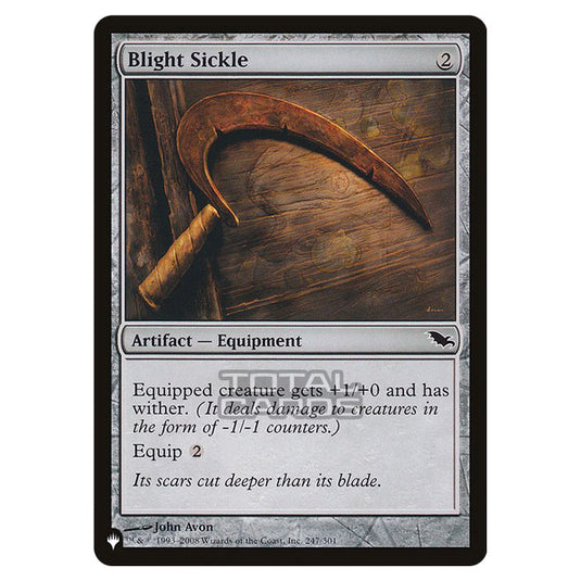 Magic The Gathering - The List - Blight Sickle - 245/348