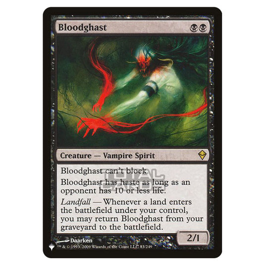 Magic The Gathering - The List - Bloodghast - 85/348