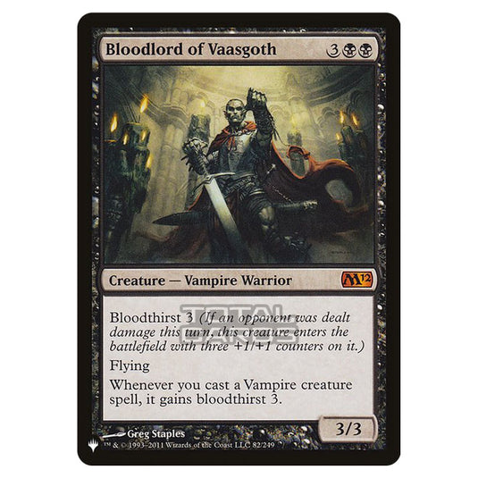 Magic The Gathering - The List - Bloodlord of Vaasgoth - 86/348