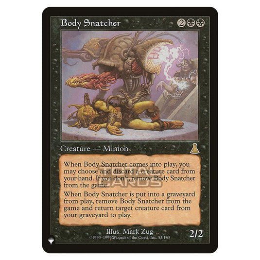 Magic The Gathering - The List - Body Snatcher - 87/348