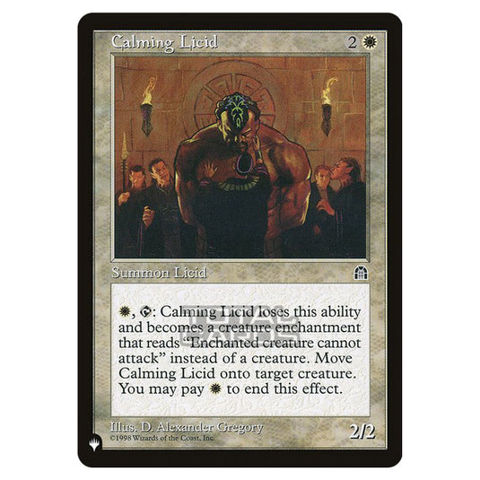 Magic The Gathering - The List - Calming Licid - 10/348
