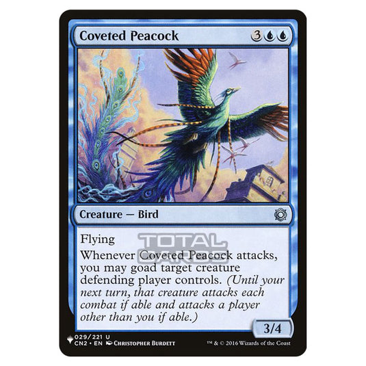 Magic The Gathering - The List - Coveted Peacock - 51/348