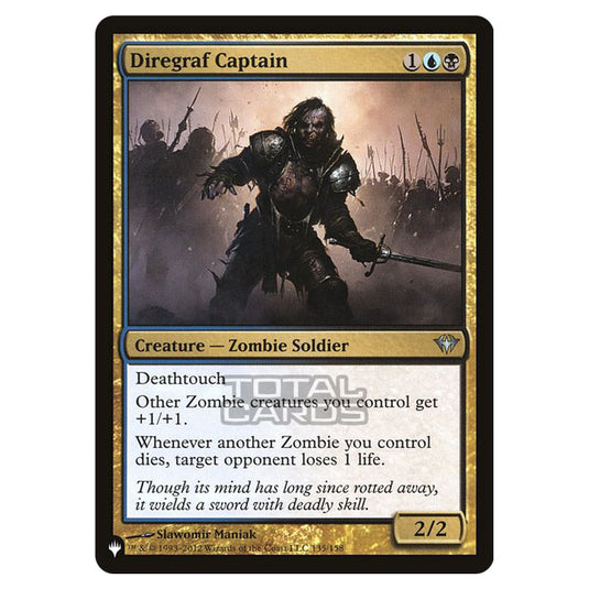 Magic The Gathering - The List - Diregraf Captain - 205/348