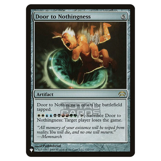 Magic The Gathering - The List - Door to Nothingness - 251/348