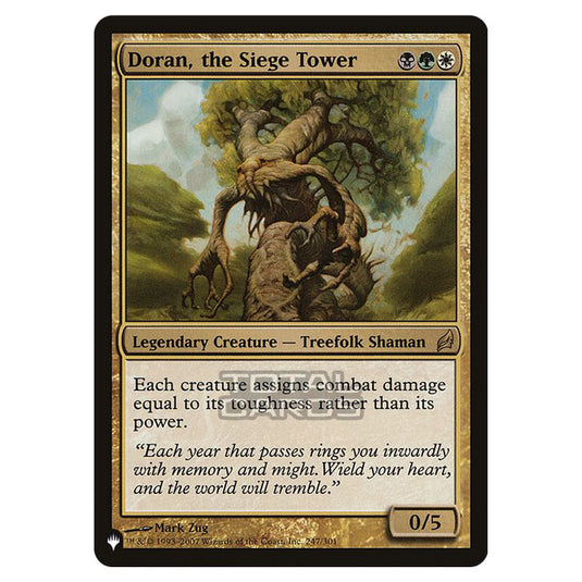 Magic The Gathering - The List - Doran, the Siege Tower - 206/348