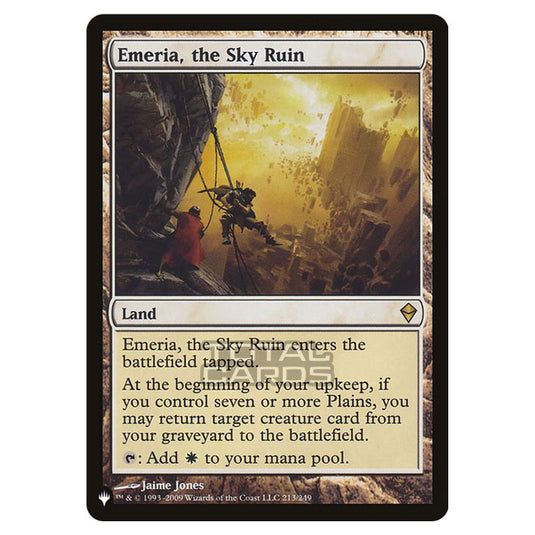 Magic The Gathering - The List - Emeria, the Sky Ruin - 287/348