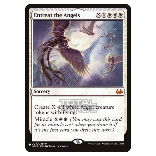 Magic The Gathering - The List - Entreat the Angels - 17/348