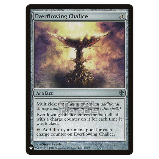 Magic The Gathering - The List - Everflowing Chalice - 254/348