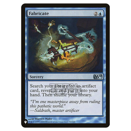 Magic The Gathering - The List - Fabricate - 58/348