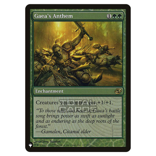 Magic The Gathering - The List - Gaea's Anthem - 168/348