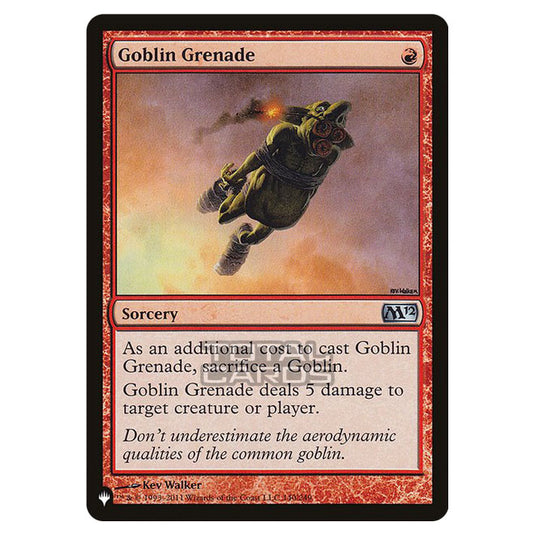 Magic The Gathering - The List - Goblin Grenade - 132/348