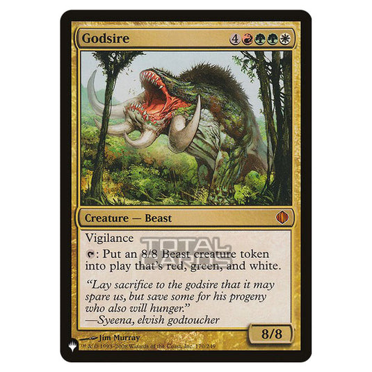 Magic The Gathering - The List - Godsire - 213/348