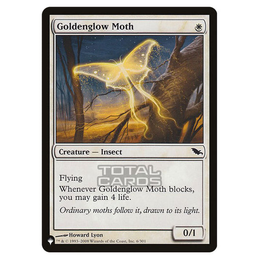 Magic The Gathering - The List - Goldenglow Moth - 19/348