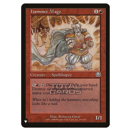 Magic The Gathering - The List - Hammer Mage - 134/348