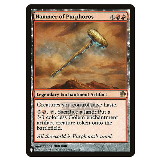 Magic The Gathering - The List - Hammer of Purphoros - 135/348