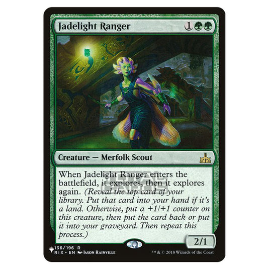 Magic The Gathering - The List - Jadelight Ranger - 179/348