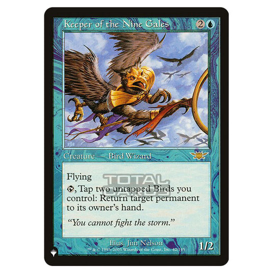 Magic The Gathering - The List - Keeper of the Nine Gales - 62/348