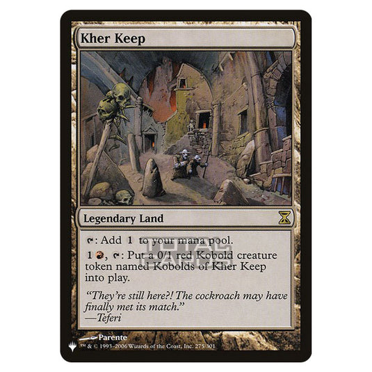 Magic The Gathering - The List - Kher Keep - 291/348