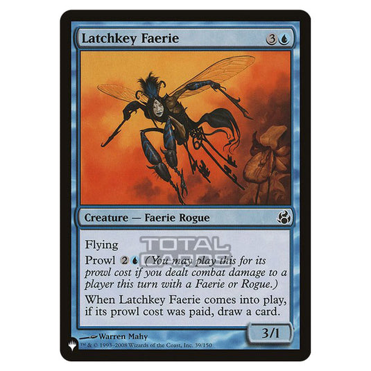 Magic The Gathering - The List - Latchkey Faerie - 63/348