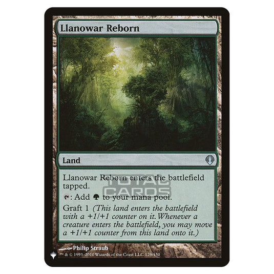 Magic The Gathering - The List - Llanowar Reborn - 292/348