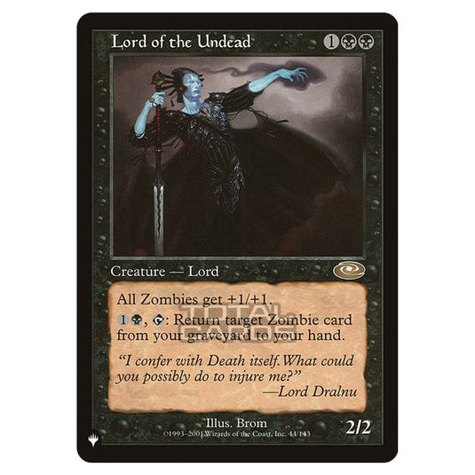 Magic The Gathering - The List - Lord of the Undead - 104/348