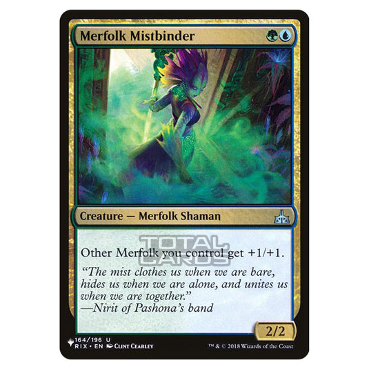 Magic The Gathering - The List - Merfolk Mistbinder - 219/348