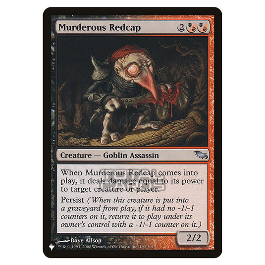 Magic The Gathering - The List - Murderous Redcap - 236/348