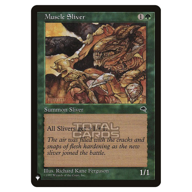 Magic The Gathering - The List - Muscle Sliver - 183/348 Magic The Gathering - The List - Muscle Sliver - 183/348