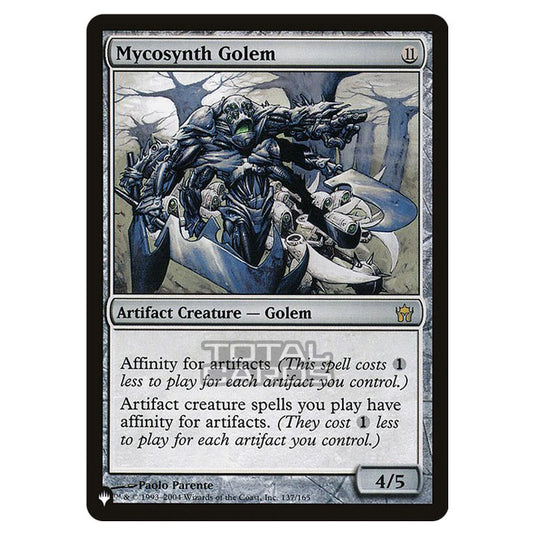 Magic The Gathering - The List - Mycosynth Golem - 263/348